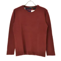 【BLACKLABELCRESTBRIDGE】ワンポイント クルーネック長袖ニットセーター