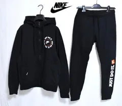 新品 NIKE HBR JDI スウェット 上下セット M AR2519-010 AR2611-010 フルジップ パーカー パンツ セットアップ