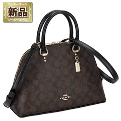 コーチ COACH ハンドバッグ ケイティ サッチェル 2558 IMAA8 ブラック ブラウン カーフレザー ゴールド金具