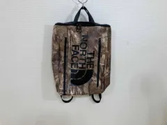 THE NORTH FACE ザノースフェイス 2wayリュック プリント柄リュック ウッドカモ ブラウン タバコ臭有り 通年