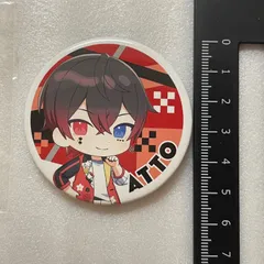 AMPTAK×COLORS あっとくん 缶バッチ R5