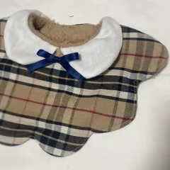 新作ハンドメイド　バーバリーチェックのもくもくスタイ