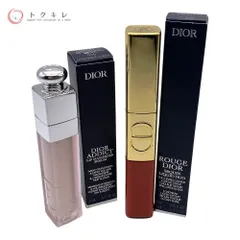【トクキレ】クリスチャンディオール ルージュ ディオール シークイン リキッド デュオ 747 フレーム / マキシマイザー セラム 000 ユニバーサルクリア(リップ美容液) 2点セット 未使用 ネコポス発送