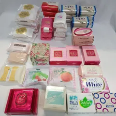 固形石鹸 まとめ売り せっけん ハンドソープ 手洗い バス 衛生 花王 資生堂 ライオン カネボウなど 現状 長期保管 R066