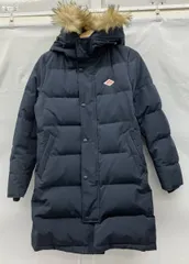 DANTON ダントン　DT-A0006 LAS ダウン　ジャケット　コート　ファー付き　ネイビー　サイズS