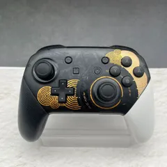 ニンテンドー 純正 スイッチ プロコントローラー 完動品 ゼルダの伝説　ティアーズ オブ ザ キングダムエディション 1216-601