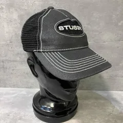 STUSSY LOW PRO TRUCKER LEATHER SNAP BACK CAP レザースナップバックキャップ ステューシー