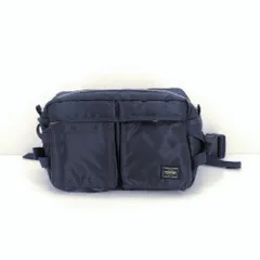 05w17519 ポーター PORTER  タンカー TANKER  ウエストバッグ  MA-1 モチーフ  ダークネイビー  メンズ  【中古品】