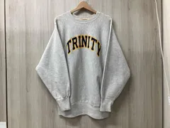 Champion REVERSE WEAVE 90s TRINITY Crewneck Sweatshirt ﾁｬﾝﾋﾟｵﾝ ﾘﾊﾞｰｽｳｨｰﾌﾞ ｸﾙｰﾈｯｸｽｳｪｯﾄ XL ｸﾞﾚｰ