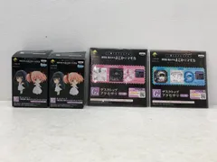 内未開封★一番くじプレミアム 劇場版 魔法少女まどか☆マギカ スペシャルリミテッド K賞 きゅんキャラ、G賞 デスクトップアクセサリ セット【P4087-008】110