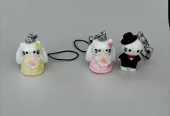 ウェディング ハローキティ キーホルダー