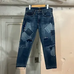 POLO RALPH LAUREN AVERY BOYFRIEND JEAN / ラルフローレン パッチワークデニムパンツ サイズ26