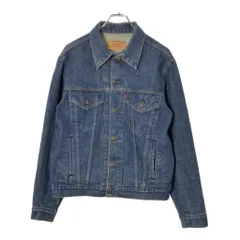 80年代 USA製 Levi's リーバイス 70506-0216 デニムトラッカージャケット ブルー(メンズ 40 R)中古 古着 X0211