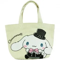 サンリオ　帆布ランチバッグ　シナモロール　304  グッズ キャラクター ブランド 雑貨 可愛い おしゃれ レディース 女性 キッズ 子供 プレゼント