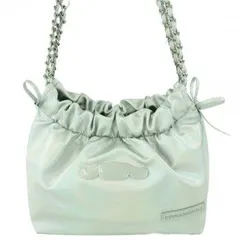 サンリオ　メタリック巾着ショルダーバッグ　シナモロール　02  グッズ キャラクター ブランド 雑貨 可愛い おしゃれ レディース 女性 キッズ 子供 プレゼント