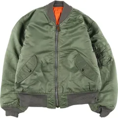 古着 民間品 CORINTH MFG CO MA-1タイプ 中綿入り ミリタリー フライトジャケット メンズM相当/eaa598721