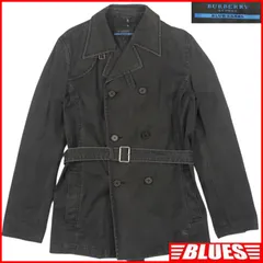 BURBERRY BLUE LABEL トレンチコート M バーバリーブルーレーベル 廃盤 メンズ グレー ノバチェック コートサイズM一覧←SEULB屋着古← TY4162