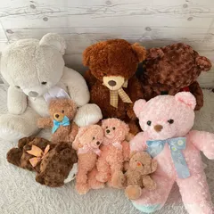 ぬいぐるみ テディベア くま 9点セット 大量まとめ売り 9