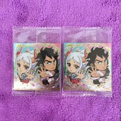5.ヤマト＆モモの助　2枚　ワンピース 自由な未来 にふぉるメーション シール ウエハース 13 log.13　最新弾