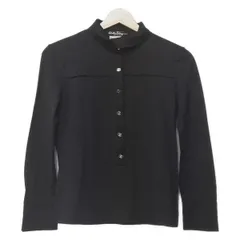 FERRAGAMO/SalvatoreFerragamo(サルバトーレフェラガモ) 長袖カットソー サイズI40 M レディース美品 - ダークグレー ヴァラ