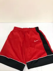 送料無料★NIKE ナイキ★ ハーフパンツ ショートパンツ　バスケパンツ　バスケットボールウェア★メンズ　XLサイズ 赤黒#70724sjj34