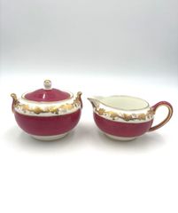 WEDGWOOD ワイルドストロベリー シュガーポット クリーマーセット