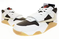 ナイキ NIKE JUMPMAN JACK TR SAIL AND DARK MOCHA 2024 28cm TRAVIS SCOTT FZ8117-100 ジャンプマン ジャック セイル アンド ダーク モカ トラヴィス 【中古】☆AA★▲■241129