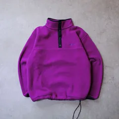 【L.L.Bean】80s-90s スナップT パープル／筆記体ロゴ