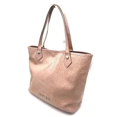 ARMANI JEANS/アルマーニジーンズ トートバッグ エナメル ピンク