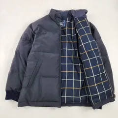 バーバリー　ダウンジャケット　BURBERRYS バーバリーズ メンズ ノバチェック 黒 ブラック ダウン フェザー　S・M相当