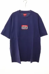 シュプリーム SUPREME GONZ NAMETAG S/S TOP NAVY XL ゴンズ ネームタグ ショートスリーブ トップ Tシャツ 半袖 ネイビー 【ブランド古着ベクトル】【中古】☆AA★■250914