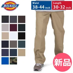 【新品】 Dickies 874 ディッキーズ オリジナル ワークパンツ チノパン レングス30/32 ウエスト38-44 パンツ ズボン メンズ 大きいサイズ 作業着 W42L32 [DIK-F]