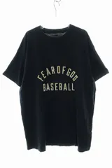 【中古】フィアオブゴッド Fear of God SEVENTH COLLECTION BASEBALL T-SHIRT L フロッキー ロゴ ☆AA★251010 フィアオブゴッド Fear of God SEVENTH COLLECTION BASEBALL T-SHIRT L