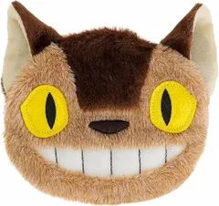【新品】無料ラッピング となりのトトロ ぬいぐるみ ふんわり小銭入れ　ネコバス　小物入れ　コインケース ポーチ　スタジオジブリ