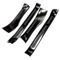 カローラクロス スカッフプレート 4PCS ブラックヘアライン - メルカリ