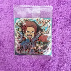 9.シャンクスVSキッド  1枚  ワンピース 自由な未来 にふぉるメーション シール ウエハース 13 log.13　最新弾