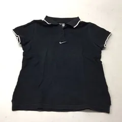 送料無料★NIKE ナイキ★半袖Tシャツ ポロシャツ★レディース Mサイズ★ブラック#20523sjj16
