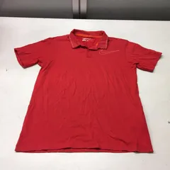 送料無料★NIKEGOLF ナイキゴルフ DRY-FIT★半袖Tシャツ ポロシャツ ゴルフシャツ ゴルフウェア★赤★メンズMサイズ#30916sNj113