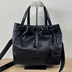 美品　COLE HAAN コールハーン　ハンドバッグ　ショルダーバッグ　2wayバッグ　巾着バッグ　レディース　おしゃれバッグ