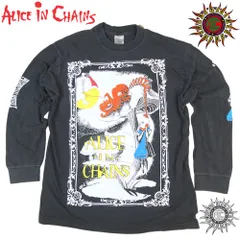 アリスインチェインズ　Alice In Chains ロングTシャツ　 L ALICE IN CHAINS Wonderland, ロングTシャツ - バンドTシャツ専門店T