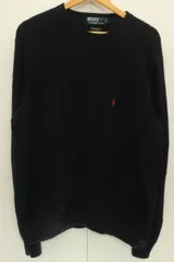 【中古】 Polo by Ralph Lauren メンズニット セーター L ニット セーター Polo by Ralph Lauren L 紺 ネイビー 刺繍