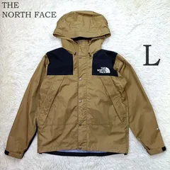 訳あり THE NORTH FACE ザ ノースフェイス  マウンテンレインテックスジャケット L ブラウン系 NP11935 ゴアテックス アウター メンズ マウンテンパーカー ジャケット レインジャケット 防水 防寒 防風 アウトドア キャンプ 普段使い