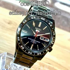 ’00s セイコー seiko5 『黒い稲妻』自動巻 メンズウォッチ OH済