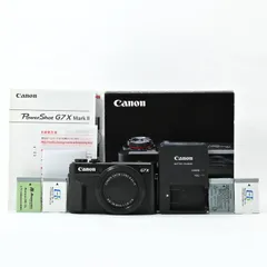 再出品　Canon PowerShot G7 X Mark II 本体　中古 PowerShot G7 X Mark II 中古 112,000円 | ネット最安値の価格比較