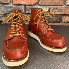 ☆REDWING 8189 ペコスブーツ 2007年製 US8.5E (24L2-8189-85) レッド