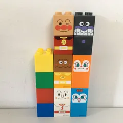 〇アンパンマン キャラクター ブロック ラボ6体セット