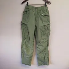 M12036 【AVIREX】 アヴィレックス カーゴパンツ カーキ Sサイズ メンズ ウエストアジャスター付 783-3910004 ミリタリー ボトムス