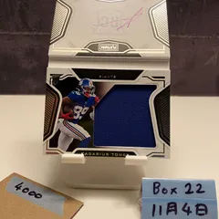 2021 Panini Kadarius Toney 060/249 New York Giants Playbook RC ルーキー Rookie ジャージ カード