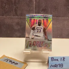 2020-21 Panini Prizm Lebron James Los Angeles Lakers FEARLESS カード