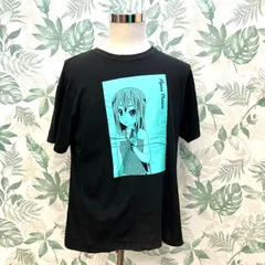 GR1328 けいおん!! Tシャツ 中野梓 メンズ ブラック
